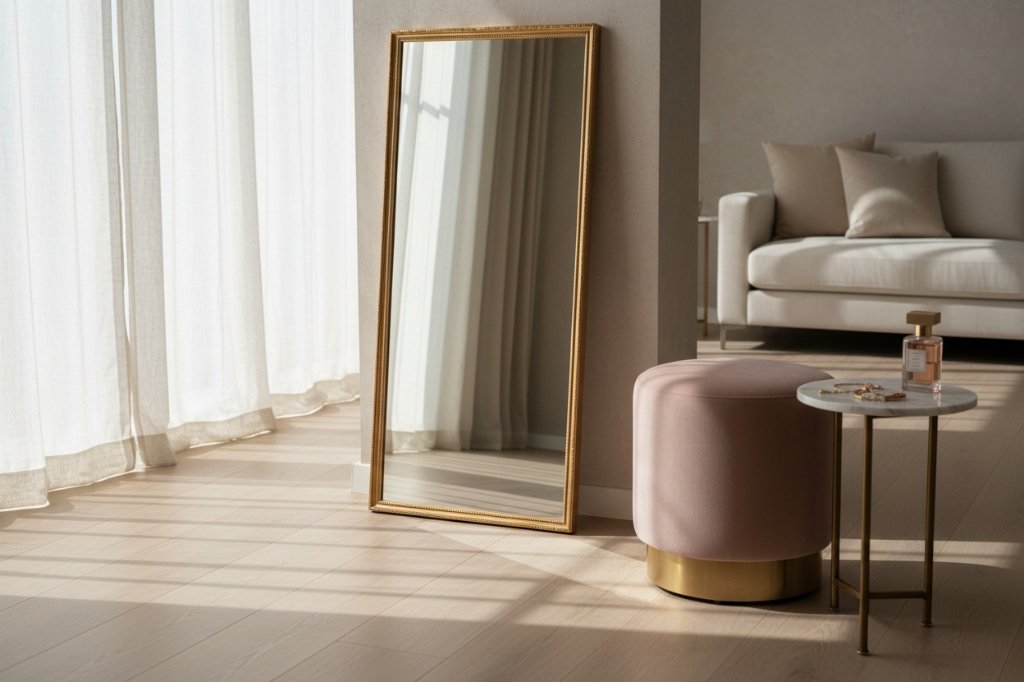 Standing Venetian Floor Mirror