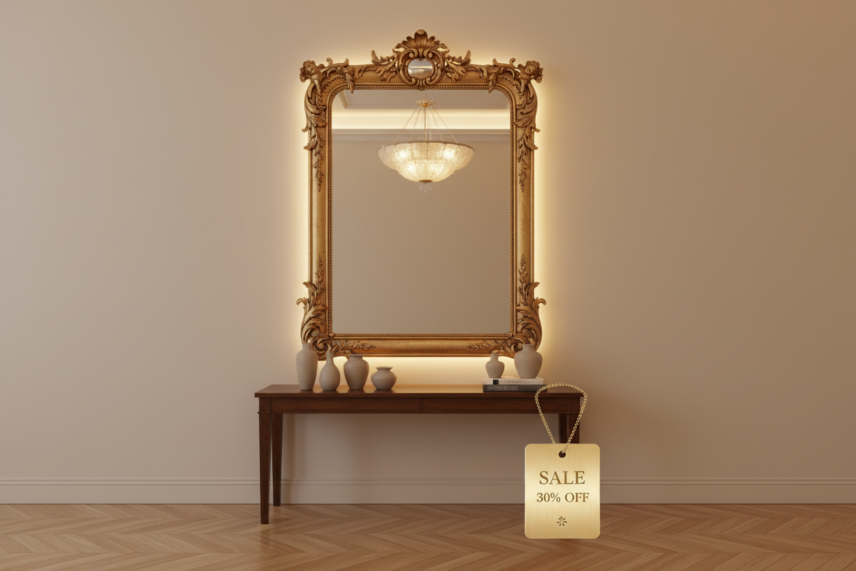 Precious Collection Luxury Mirror